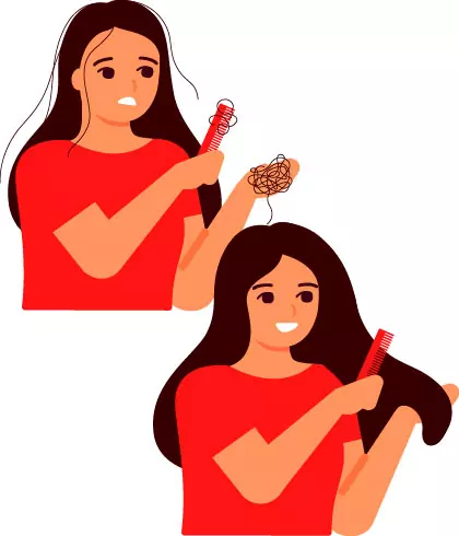 Hair fall control tips