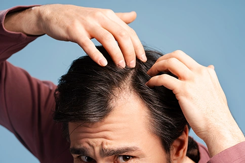 early signs for hair loss