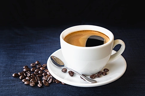 black coffee