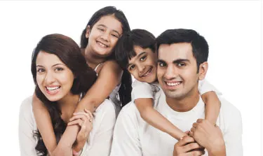 Happy Family with Dr. Batras Homeopathy Treatment Happy Family