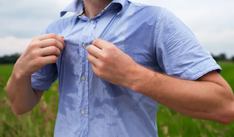 Homeopathy treats excessive, unwanted sweating