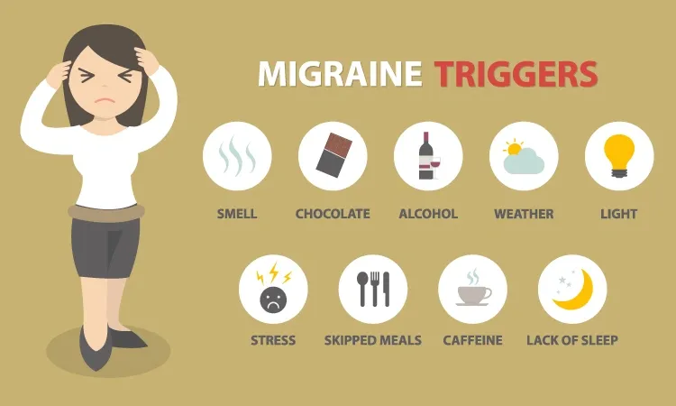 5 common triggers of migraine