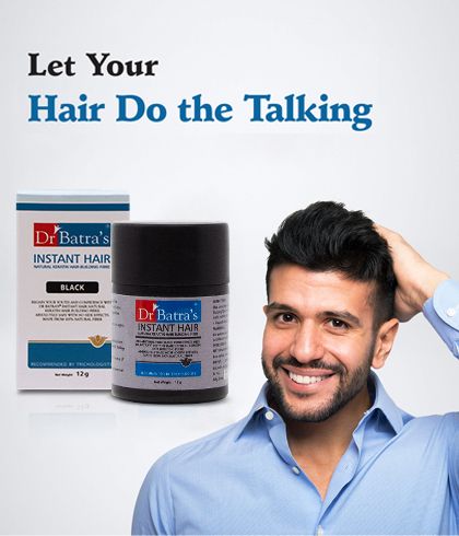 How to use Dr Batra’s Instant Hair fiber
