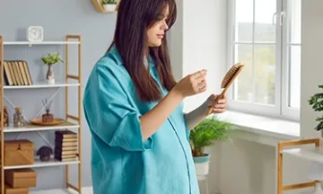 Pregnancy & hair fall in women