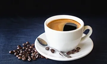black coffee