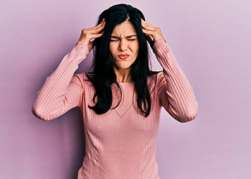 Rapid weight gain compared to peers