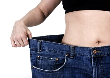 Rapid weight gain compared to peers