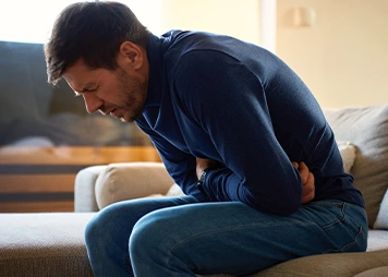 Abdominal discomfort