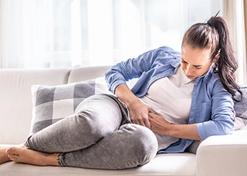 Rapid weight gain compared to peers