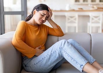 Fatigue or reduced physical activity