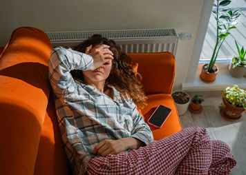 Fatigue or reduced physical activity