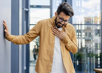 Having low self-confidence or withdrawing from social situations