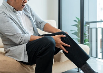 Grinding or clicking sensation during movement