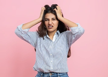 Fat accumulation around the waist, hips, and face