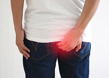 Itching or irritation around the anal area