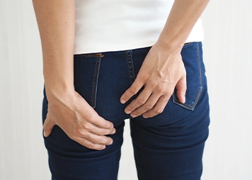 Swelling near the anal region