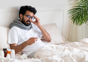 Slow recovery after illness