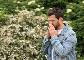 Increased seasonal allergies